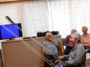 ５月お誕生日会・レクリエーション　鯉のぼりゲーム