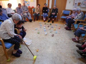 お誕生日会・レクリエーション　ゲートボール大会