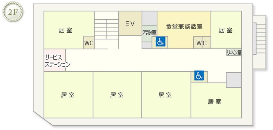 2階フロアマップ