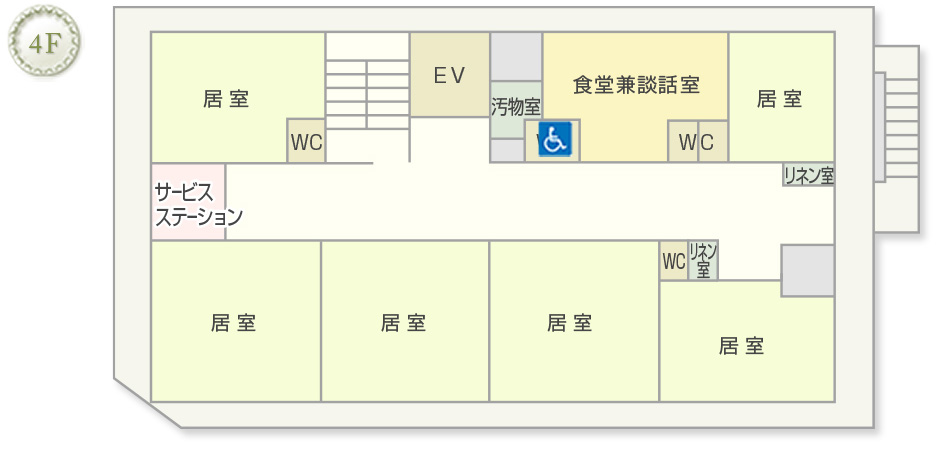 4階フロアマップ