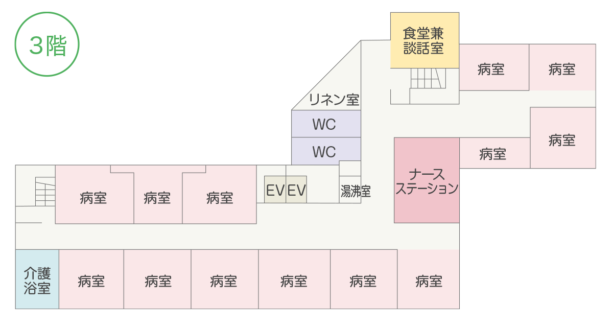 3階フロアマップ