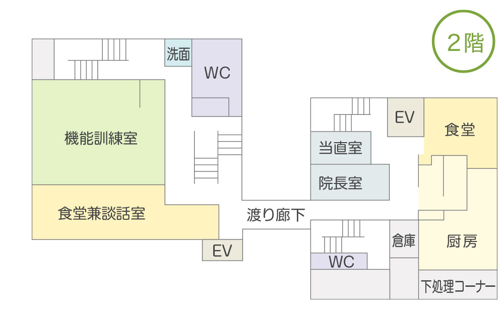 2階フロアマップ