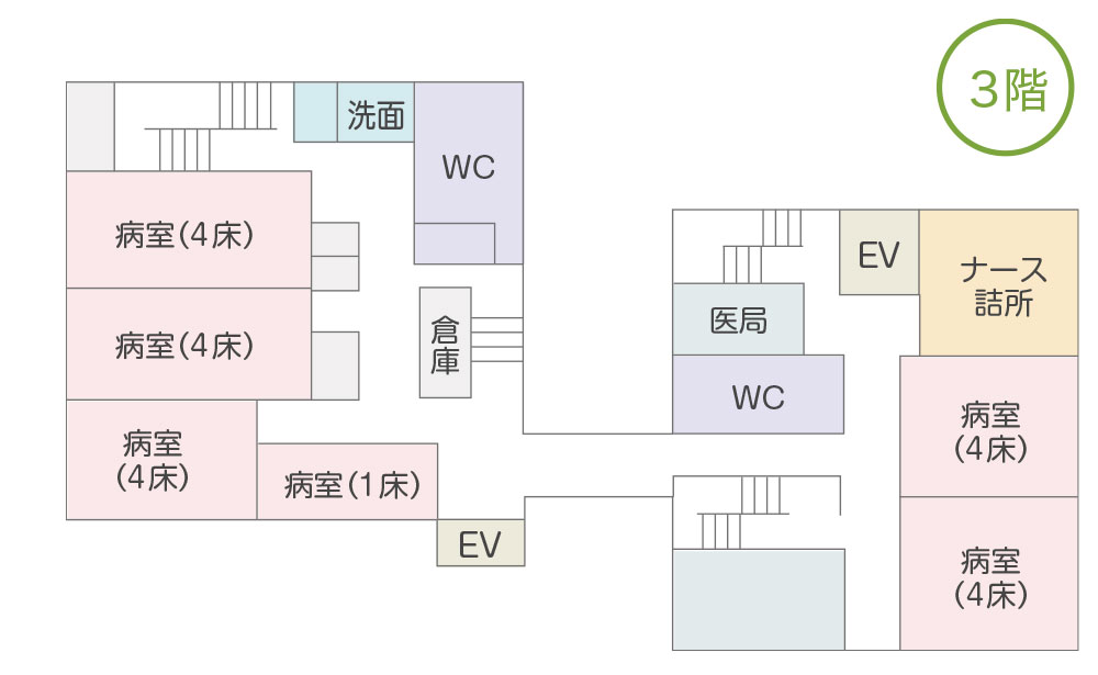 3階フロアマップ