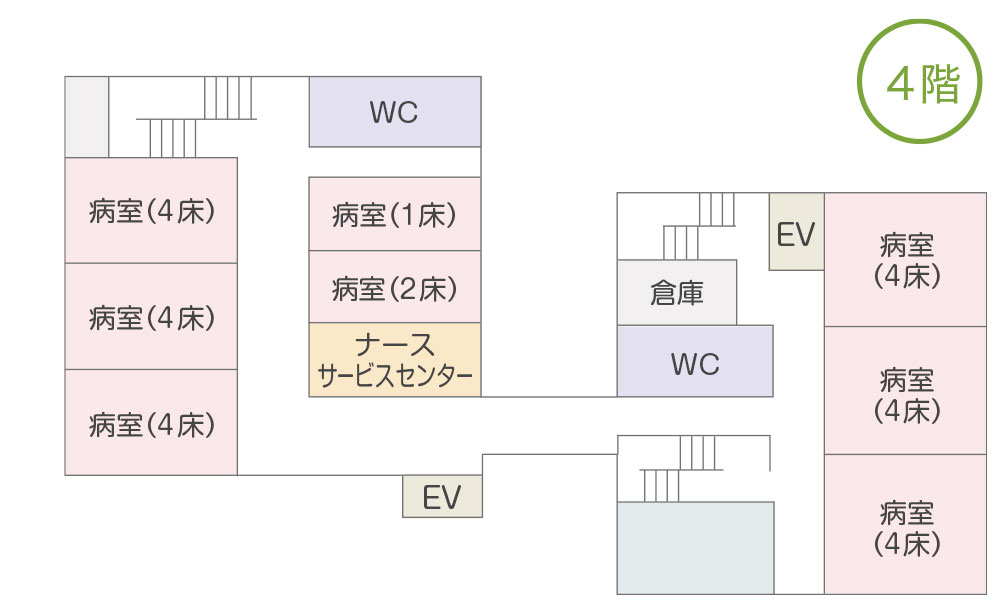 4階フロアマップ