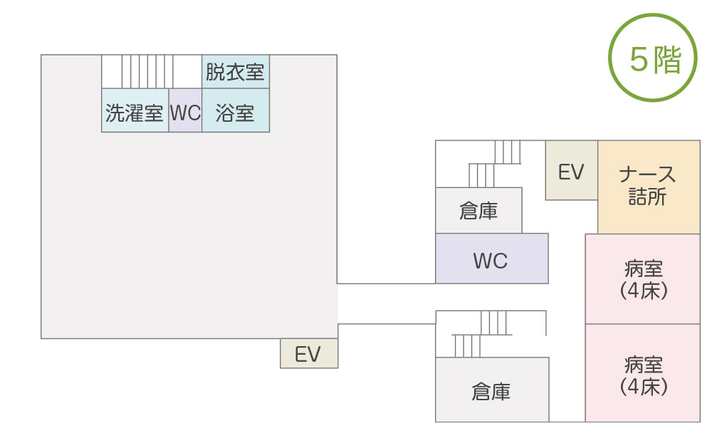 5階フロアマップ